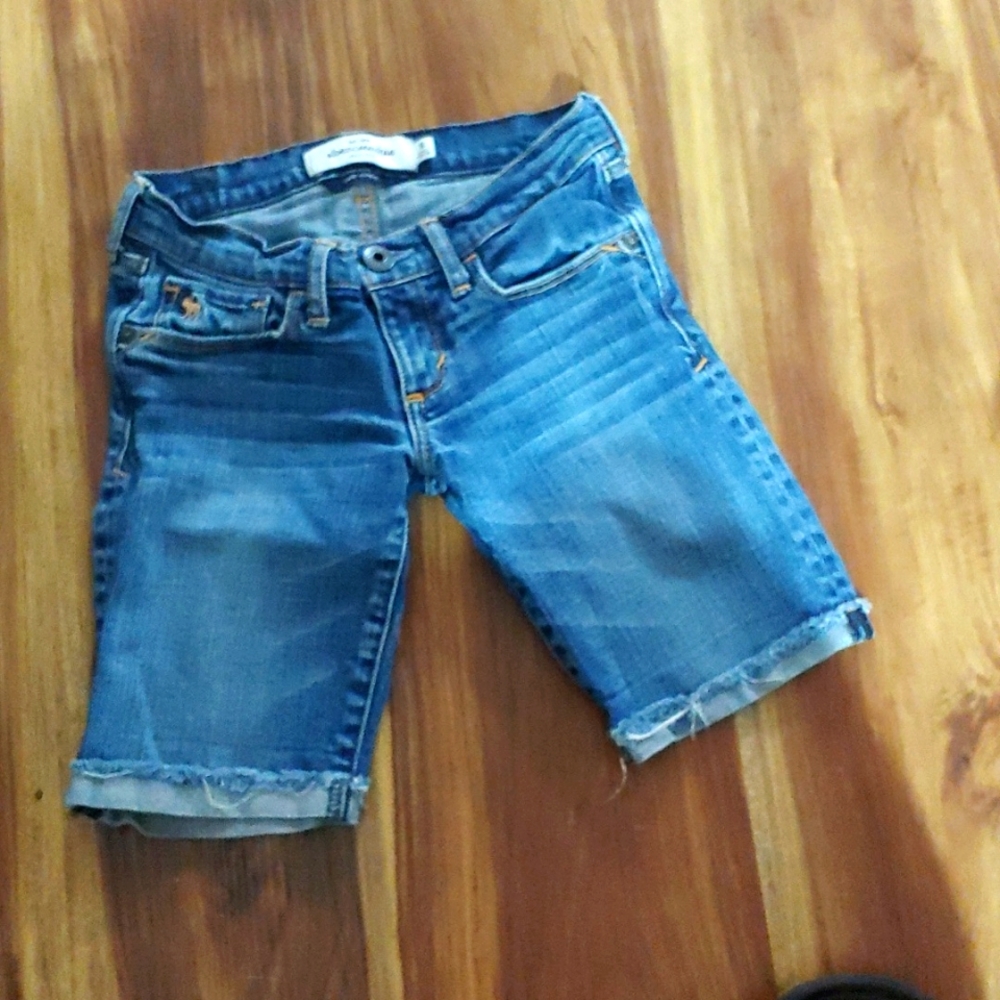 Abercrombie jean shorts